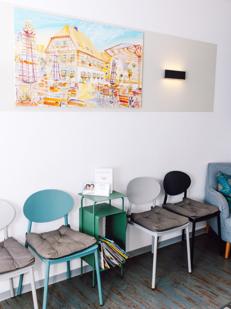 Zahnarztpraxis Wartebereich